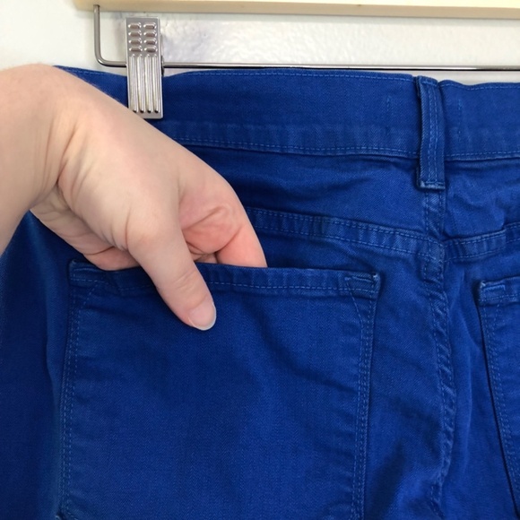 NYDJ Lift Tuck Ankle Jegging Jeans Cobalt Blue Size 10 - Picture 6 of 15